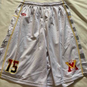 WHITE VMI ATHLETIC SHORTS [LARGE]